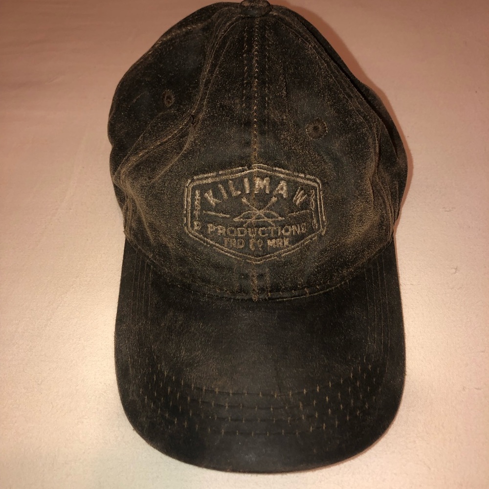 Vintage waxed canvas hunting hat